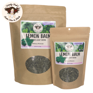 Witchy Pooh's Lemon Balm Tea - Loose Leaf Herb, Caffeine Free
