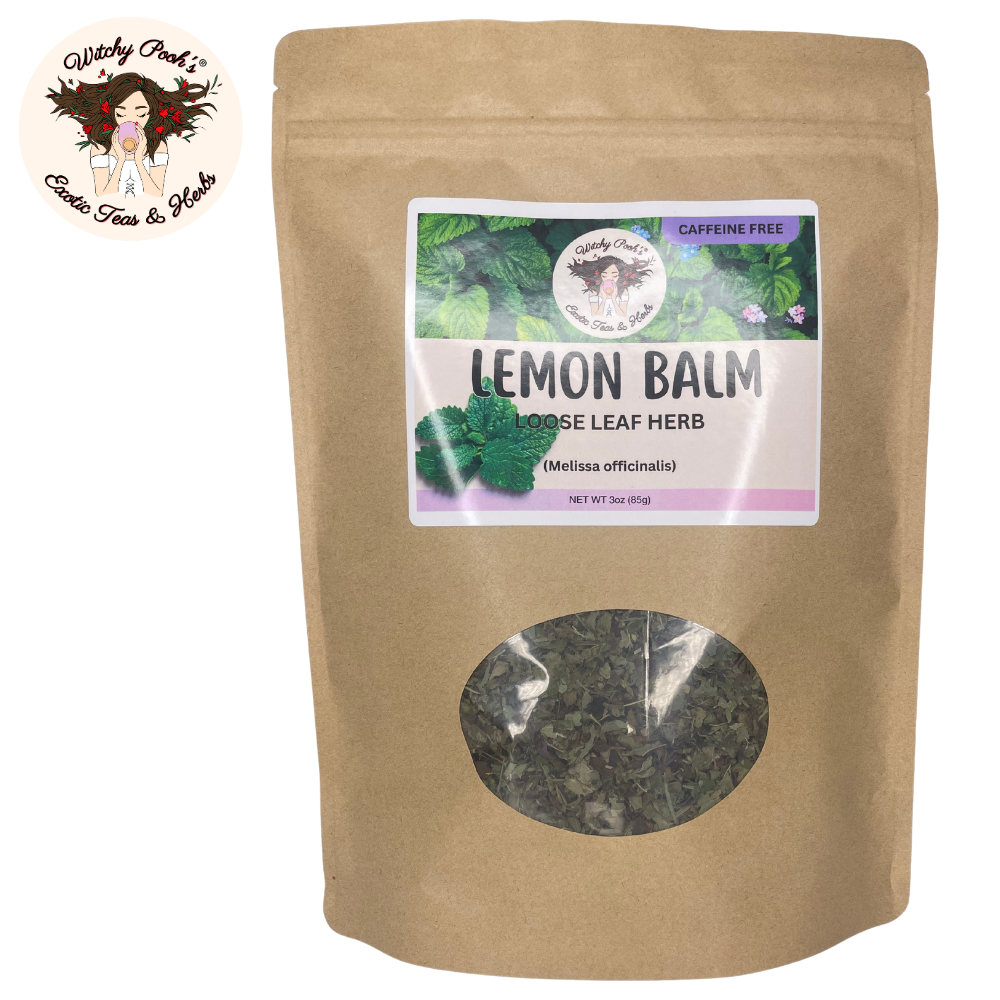 Witchy Pooh's Lemon Balm Tea - Loose Leaf Herb, Caffeine Free - Image 19