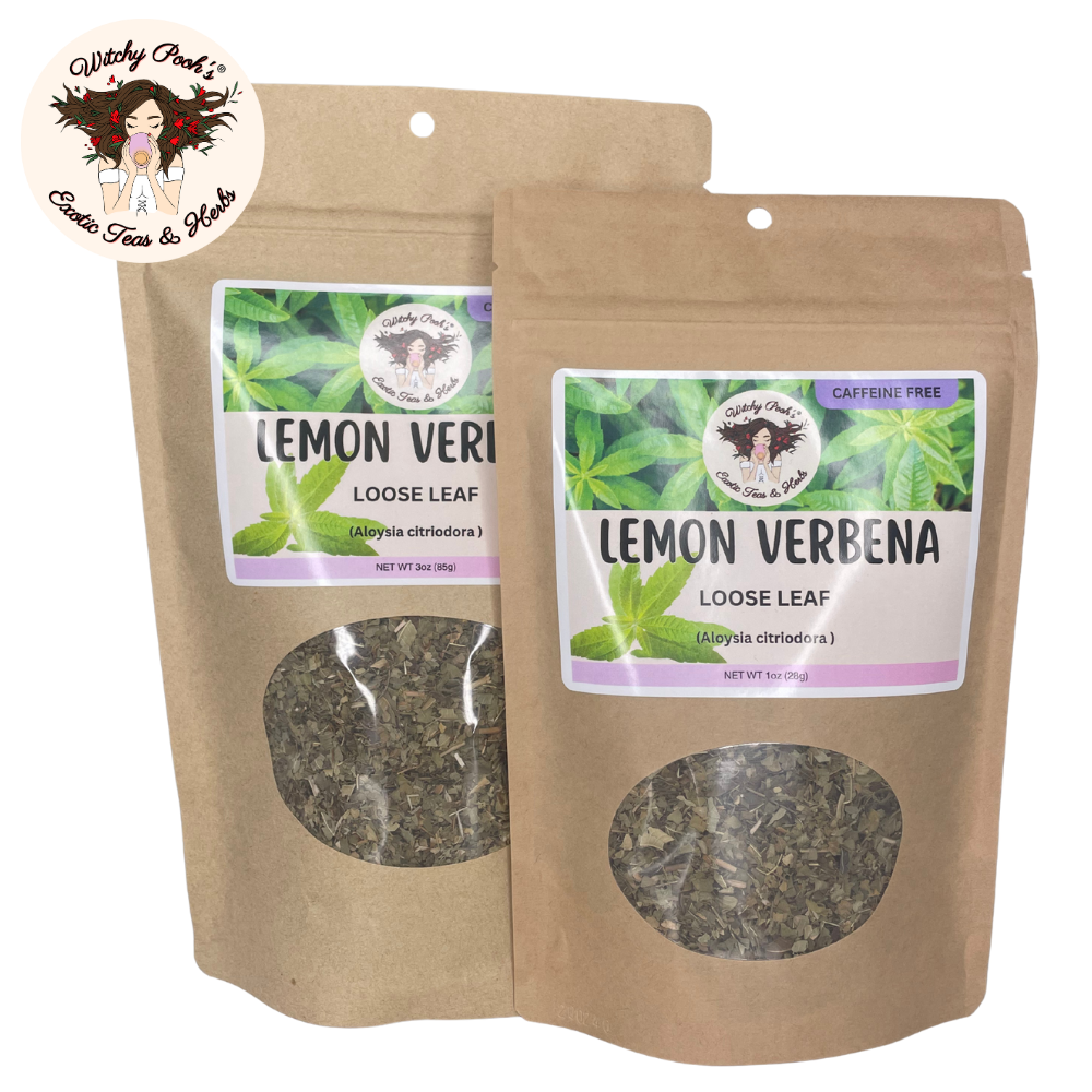Witchy Pooh's Lemon Verbena - Loose Leaf Herb, Caffeine Free