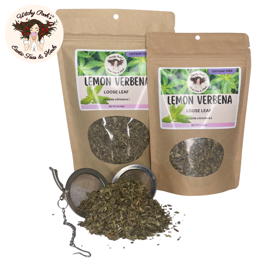 Witchy Pooh's Lemon Verbena - Loose Leaf Herb, Caffeine Free - Image 13