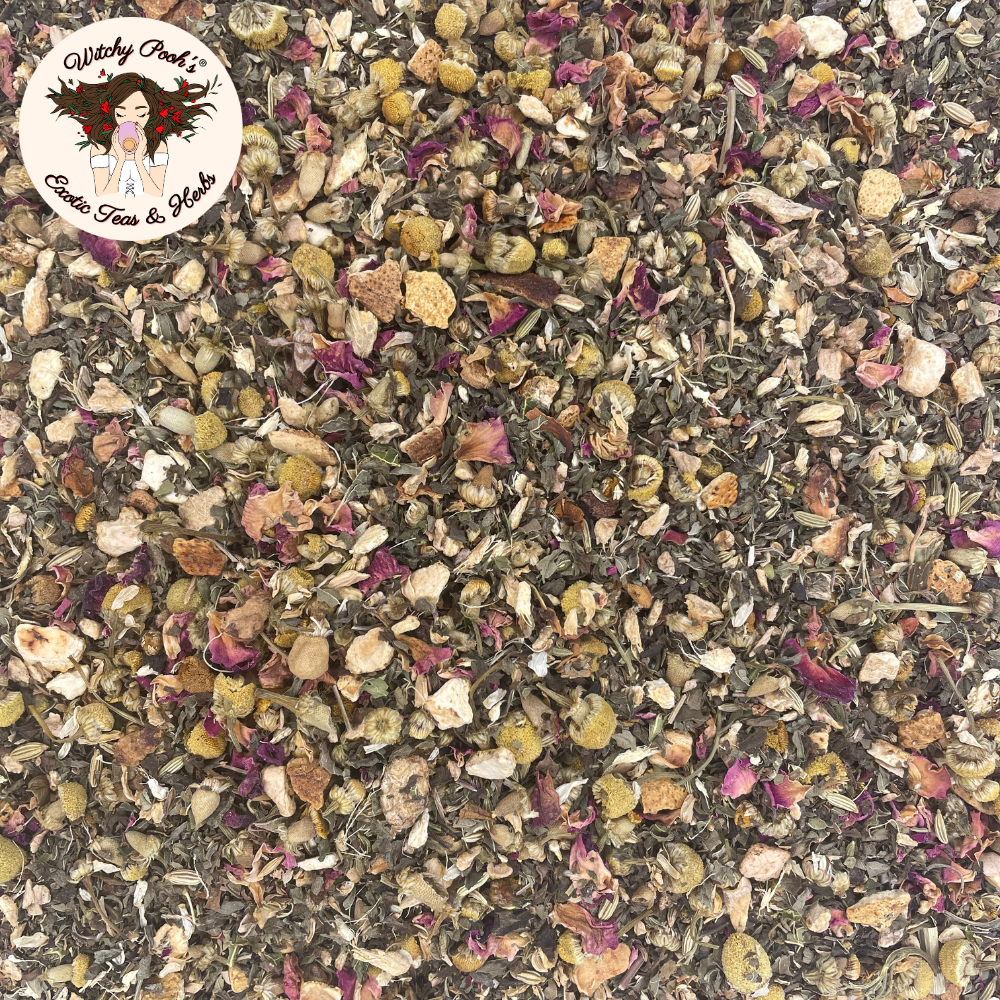Witchy Pooh's Bubble Gut Soother Loose Leaf Herbal Tea, Caffeine Free - Image 19