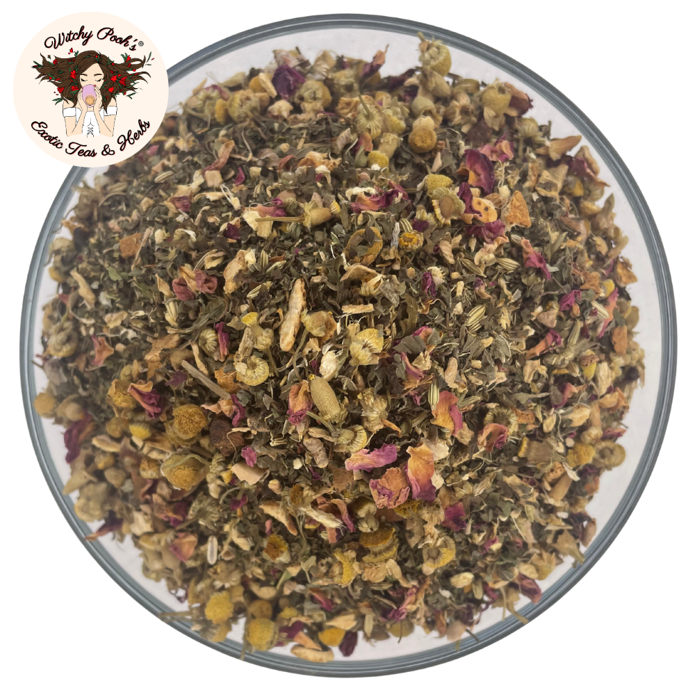 Witchy Pooh's Bubble Gut Soother Loose Leaf Herbal Tea, Caffeine Free - Image 21