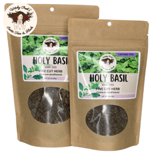 Witchy Pooh's Holy Basil Tea - Rama Tulsi, Loose Leaf, Caffeine Free