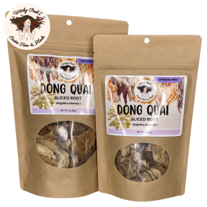 Witchy Pooh's Dong Quai Tea - Female Ginseng, Sliced Root, Caffeine Free