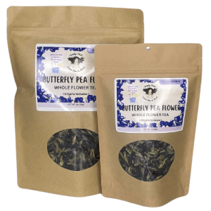 Witchy Pooh's Butterfly Pea Flower Tea -Loose Leaf,  Whole, Caffeine Free