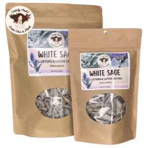 Witchy Pooh's White Sage - Clusters & Loose Leaves, Caffeine Free
