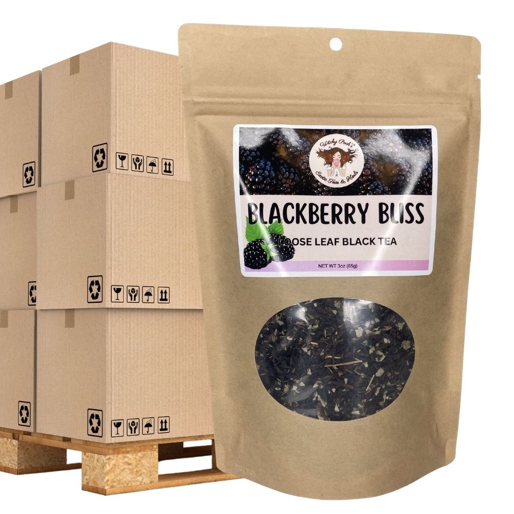 Witchy Pooh's Blackberry Bliss Loose Leaf Blackberry Flavored Black Tea - Image 2